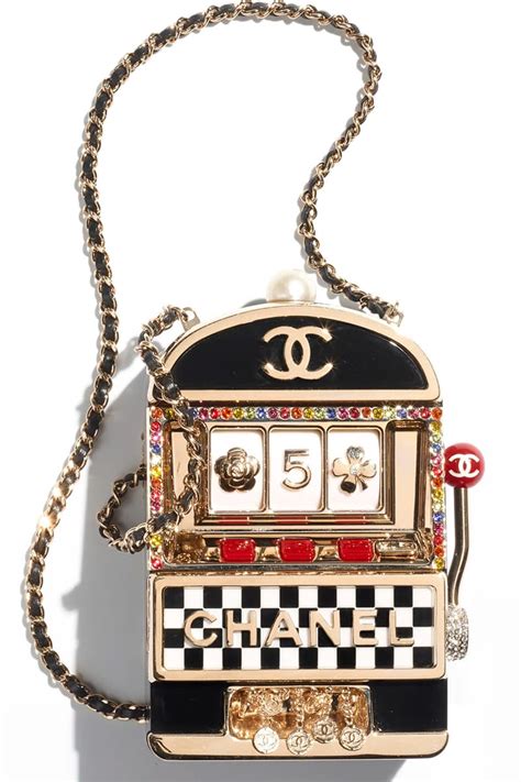 chanel slot machine bag price|chanel mini helmet.